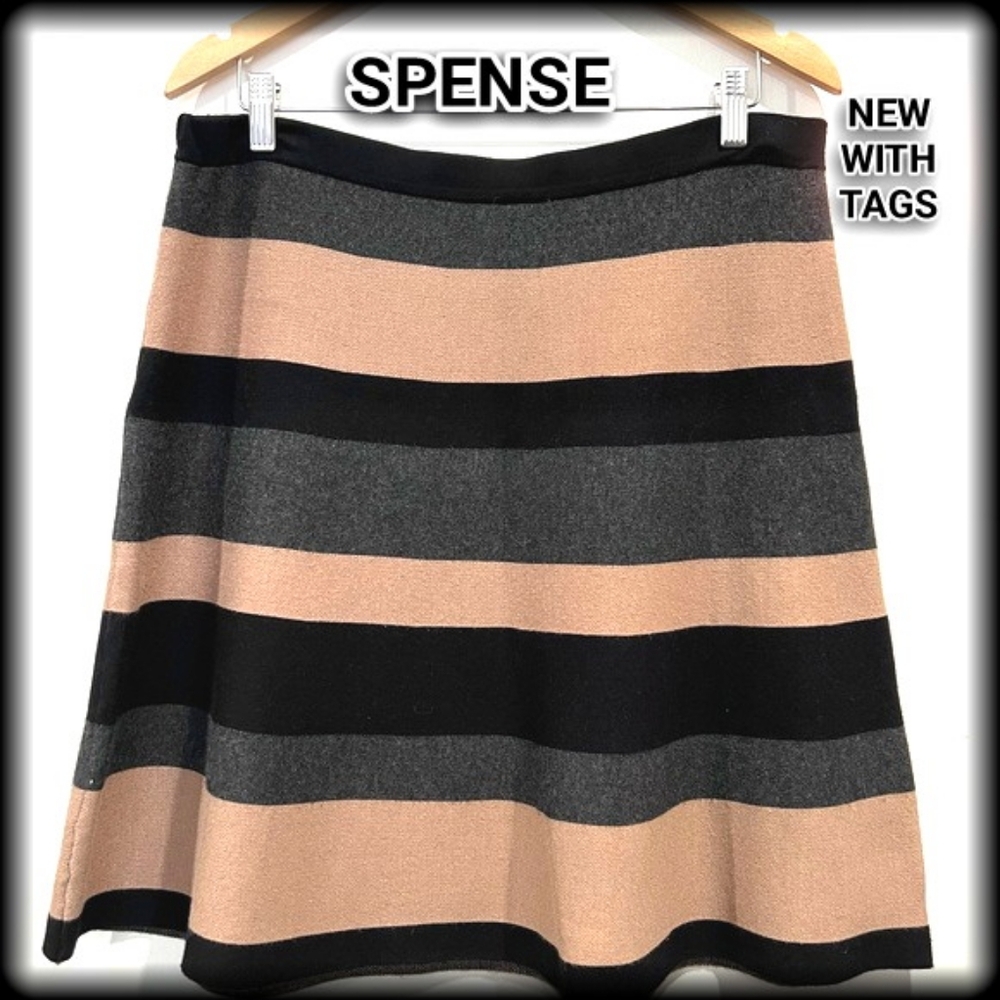 NEW! SPENSE fit & flare below the knee pullon Skirt sz Large